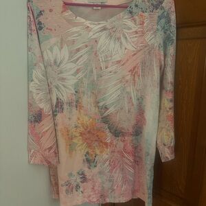Floral Print Women's Top